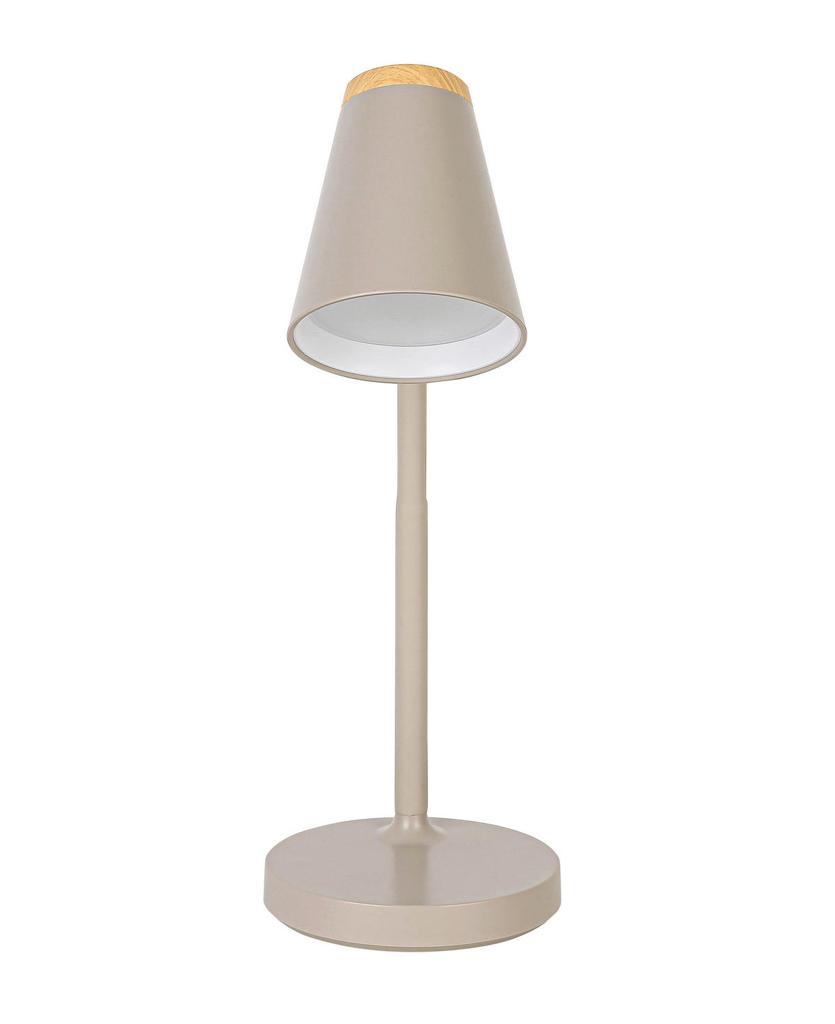 LED SVJETILJKA ZA PISAĆI STOL  - boje hrasta/boje pijeska, Basics, metal/plastika (42/13,2/13,2cm) - Boxxx