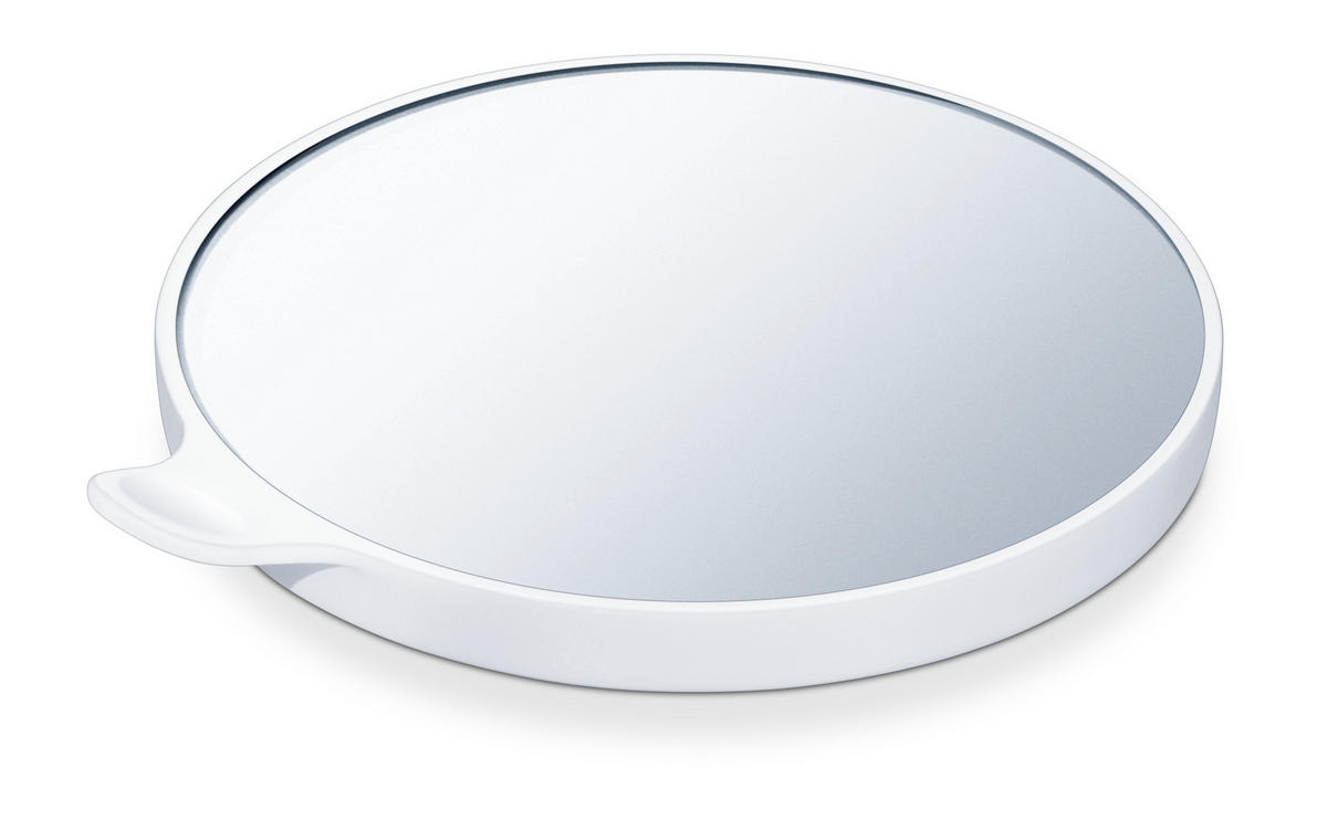 LEUCHTSPIEGEL  - Klar/Weiss, Design, Glas/Kunststoff (20/33,7cm) - Beurer