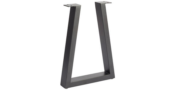 Sitzbankgestell A-Form 6/45/26 cm - Anthrazit, Design, Metall (6/45/26cm) - Waldwelt