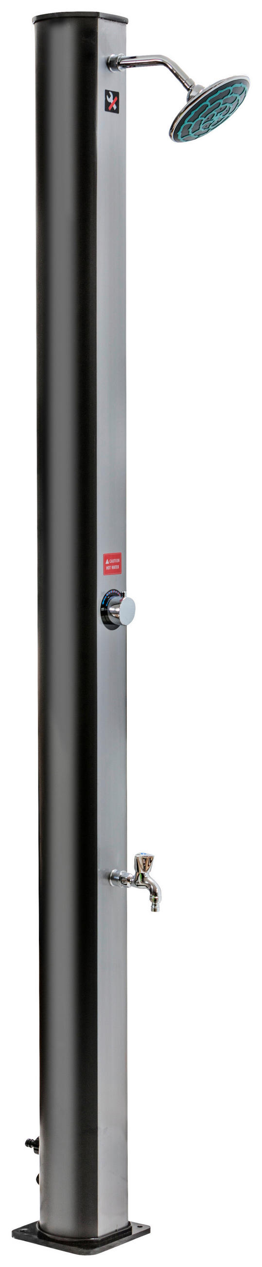 SOLARDUSCHE GRE DSPS35 DSPS35  - Silberfarben/Schwarz, KONVENTIONELL, Kunststoff (35l) - Gre