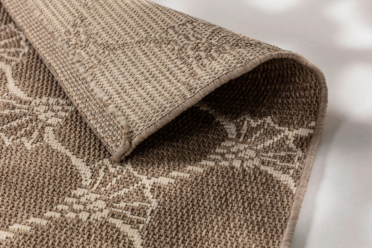 OUTDOORTEPPICH  für Terrasse und Balkon 80/150 cm Cornflower Naturfarben  - Naturfarben, Basics, Textil (80/150cm) - Joop!