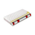 TASCHENFEDERKERNMATRATZE 120/200 cm Höhe ca. 19 cm  - Weiß, Basics, Textil (120/200cm) - Xora