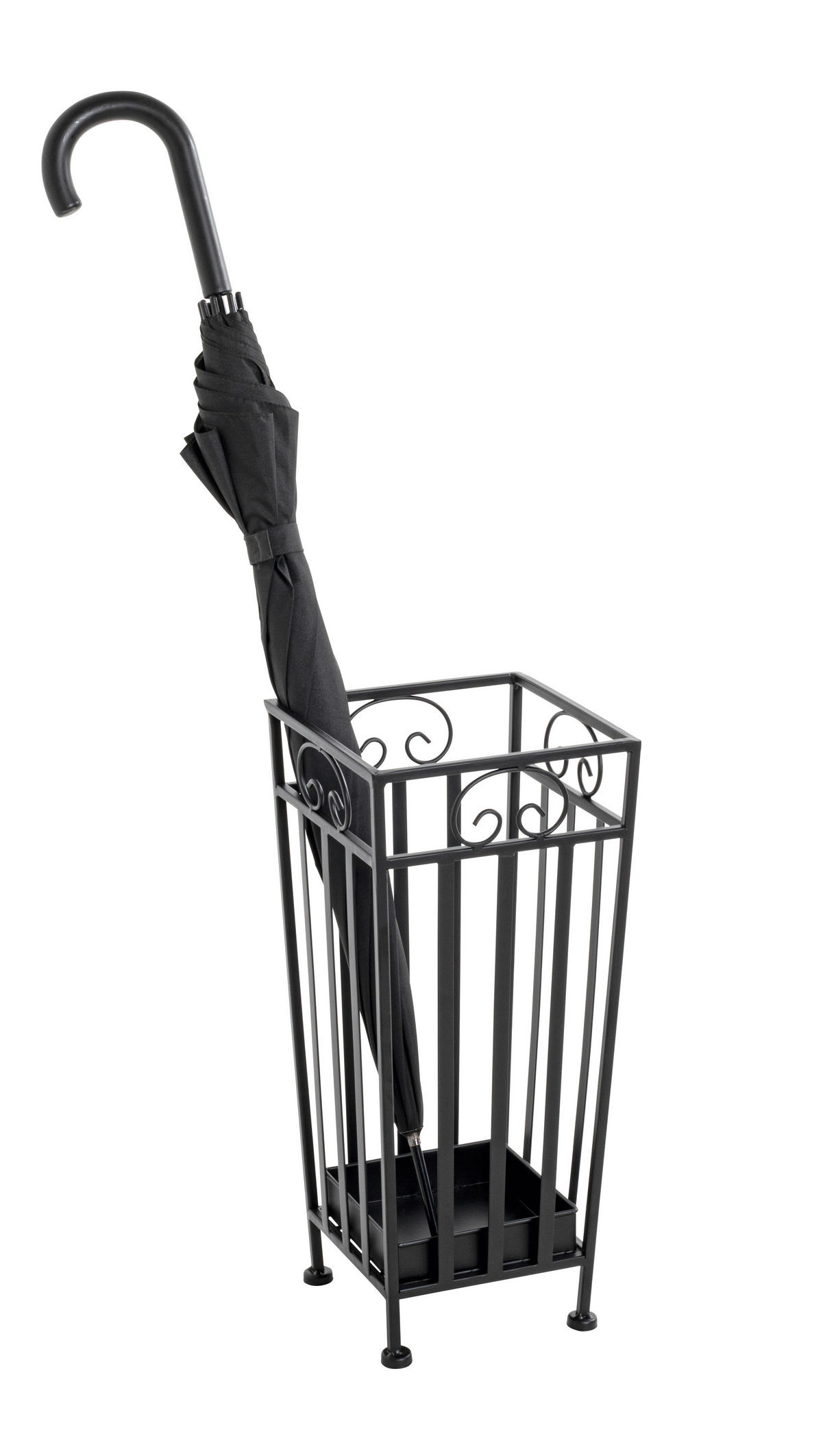 ESERNYŐTARTÓ - fekete, Design, fém (20/46/20cm) - Landscape