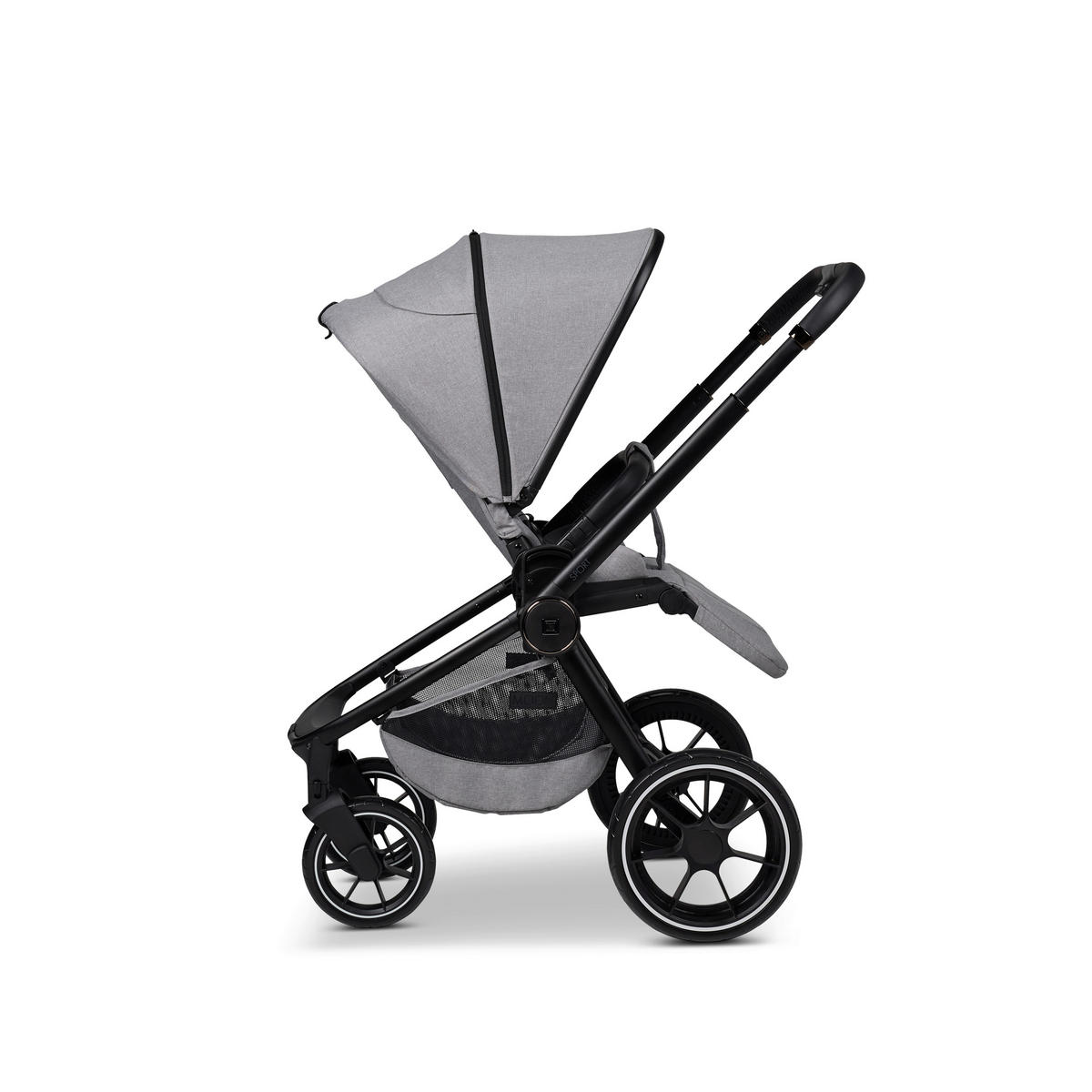 BUGGY Sport  - Schwarz/Grau, Basics, Textil (95/57/105cm) - Moon
