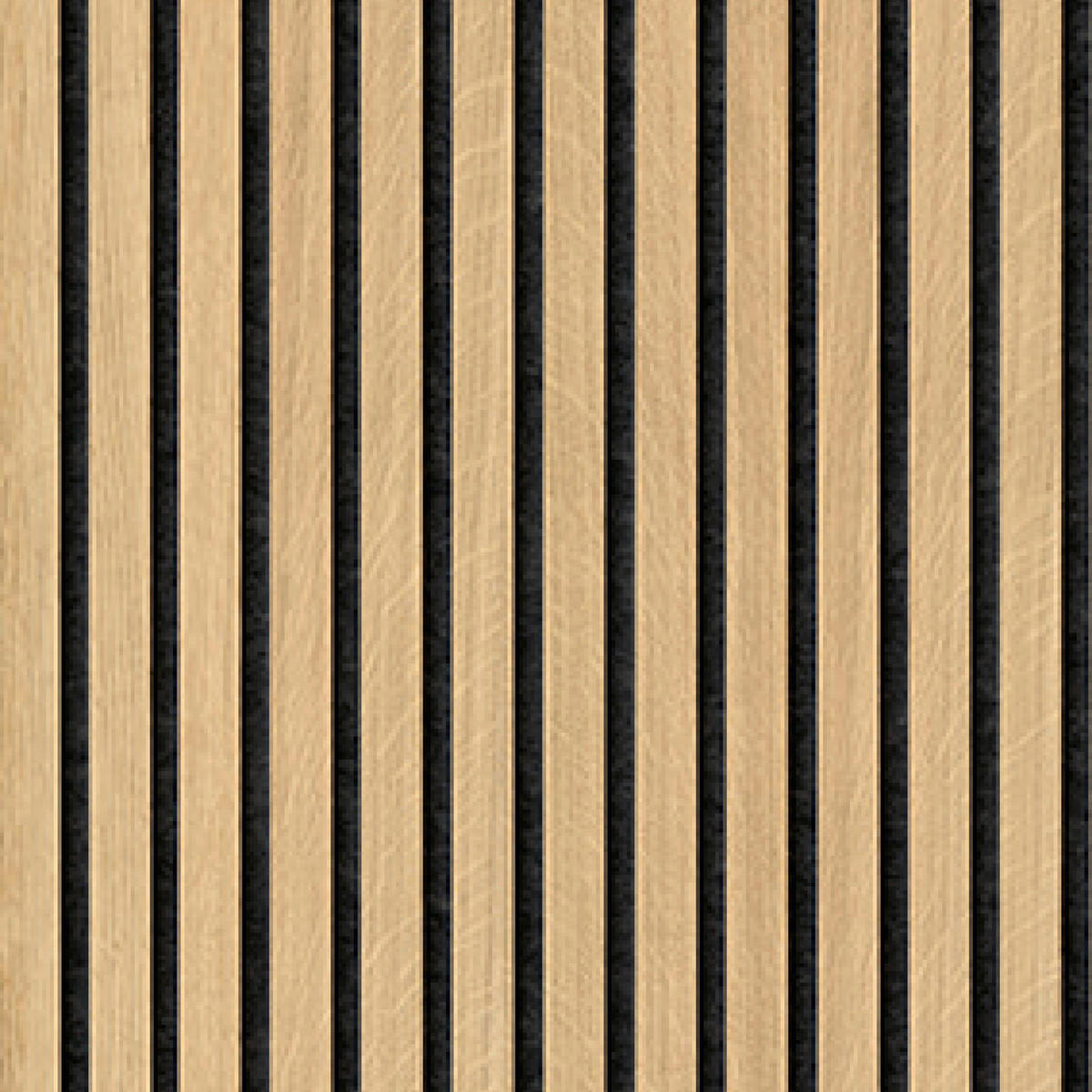 AKUSTIKPANEEL Echtholz Wallution PRO 2 Stück  - Eichefarben, Basics, Holz/Holzwerkstoff (60/60/0.75cm) - Novel