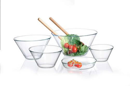 SCHALE Inga   - Klar, Basics, Glas (25,5/13cm) - Ritzenhoff Breker