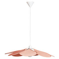 HÄNGLAMPA 75/20 cm  - rosa, Klassisk, metall/textil (75/20cm) - Cottex