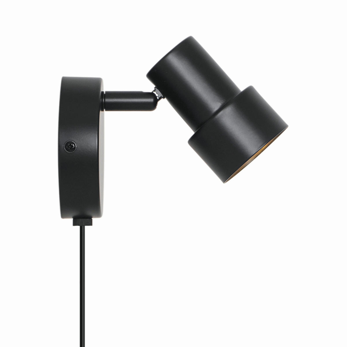 WANDLEUCHTE Boston 13,5/11,5 cm  - Schwarz, Design, Metall (13,5/11,5cm) - Nordlux