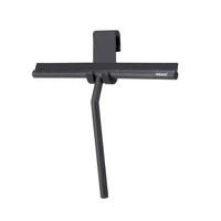 DUSCHABZIEHER  - Schwarz, Basics, Kunststoff/Metall (32/30/4,5cm) - Wenko