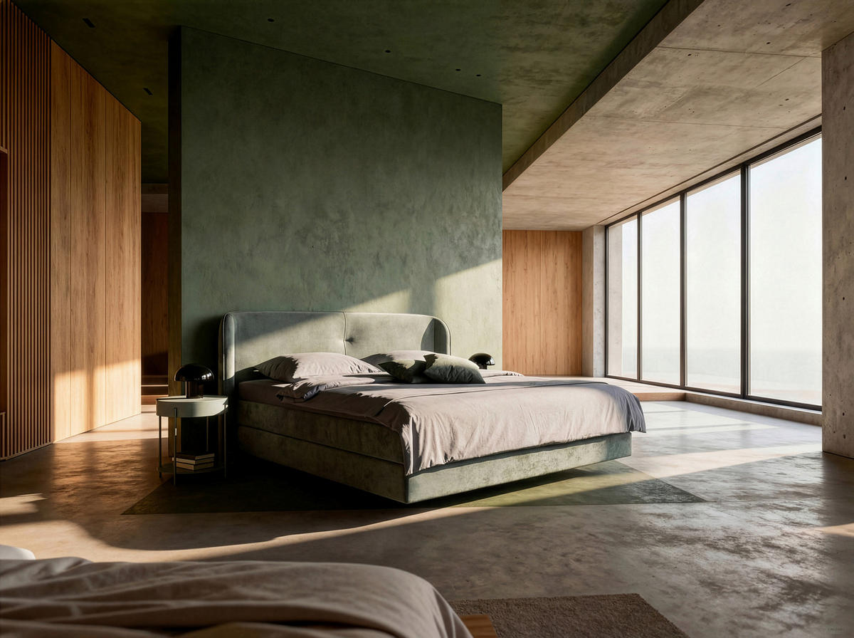 BOXSPRINGBETT 180/200 cm,  in Grün, H2 + H3 = mittel + fest  - Schwarz/Grün, Design, Kunststoff/Textil (180/200cm) - hülsta