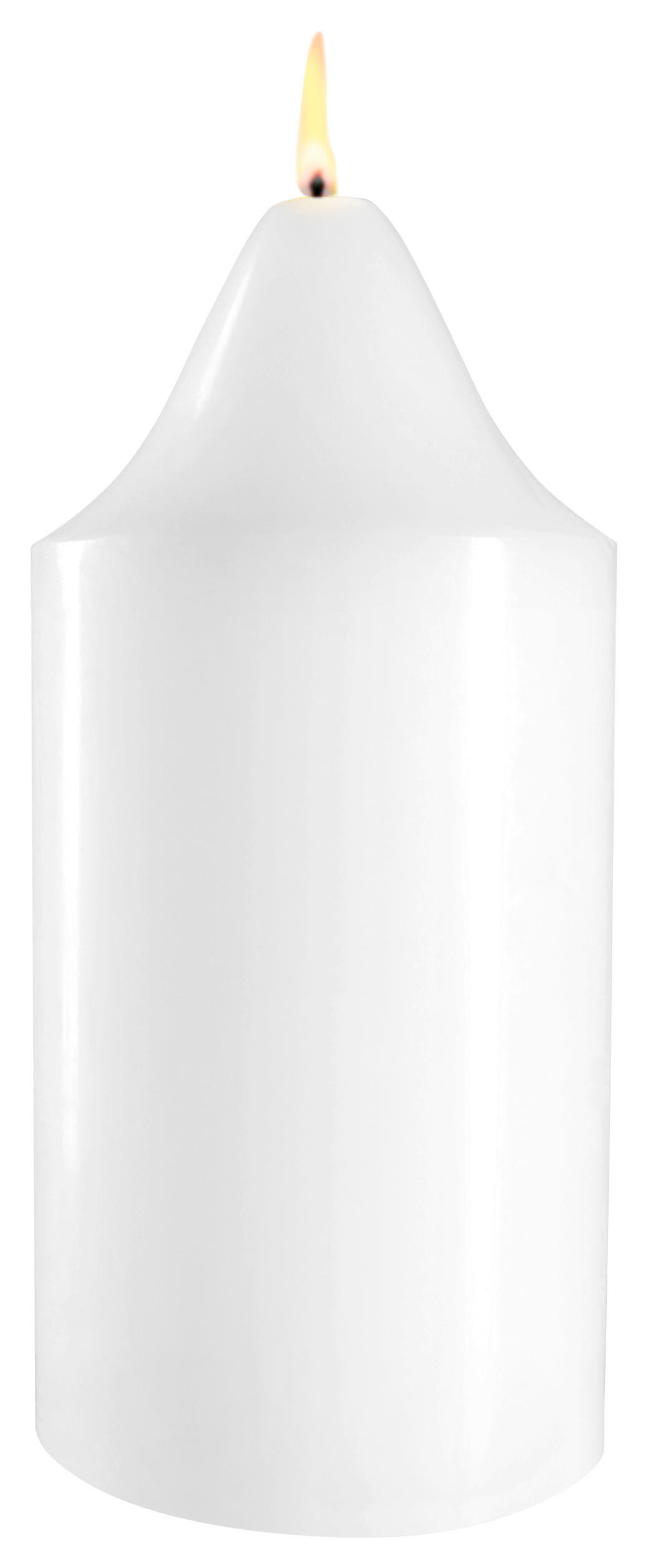 ALTARKERZE - Weiß, KONVENTIONELL, Paraffin (9/20cm)