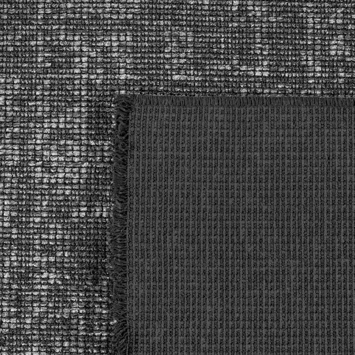 FLACHWEBETEPPICH 140/200 cm Space Grau  - Grau, Basics, Textil (140/200cm) - Novel