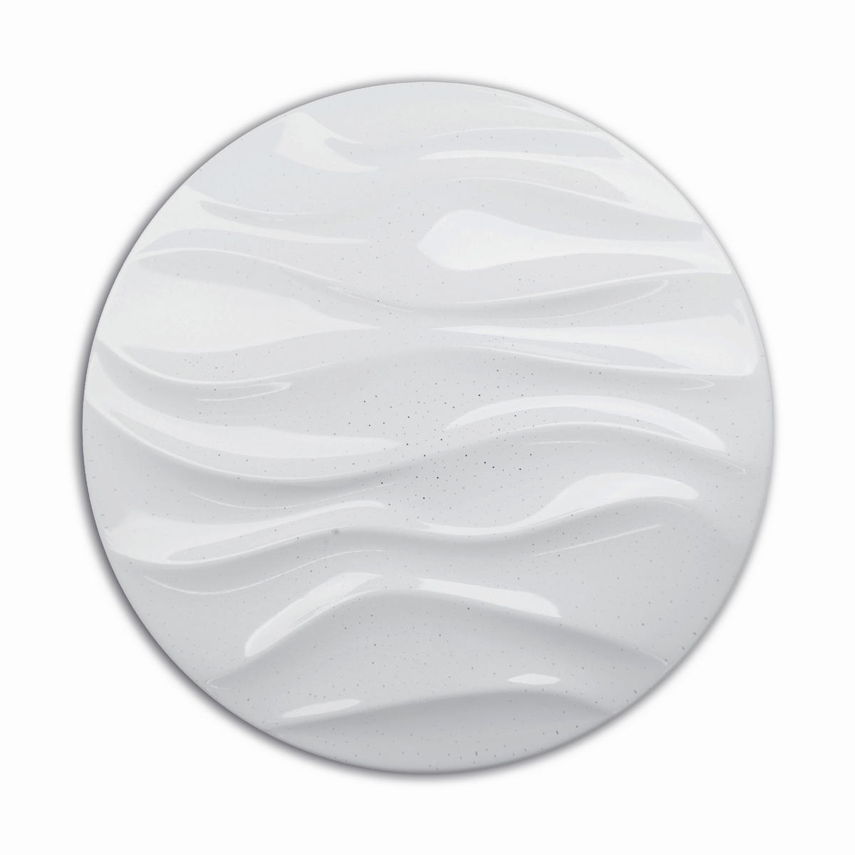 LED-DECKENLEUCHTE 38/6 cm    - Weiß, Basics, Kunststoff/Metall (38/6cm) - Näve