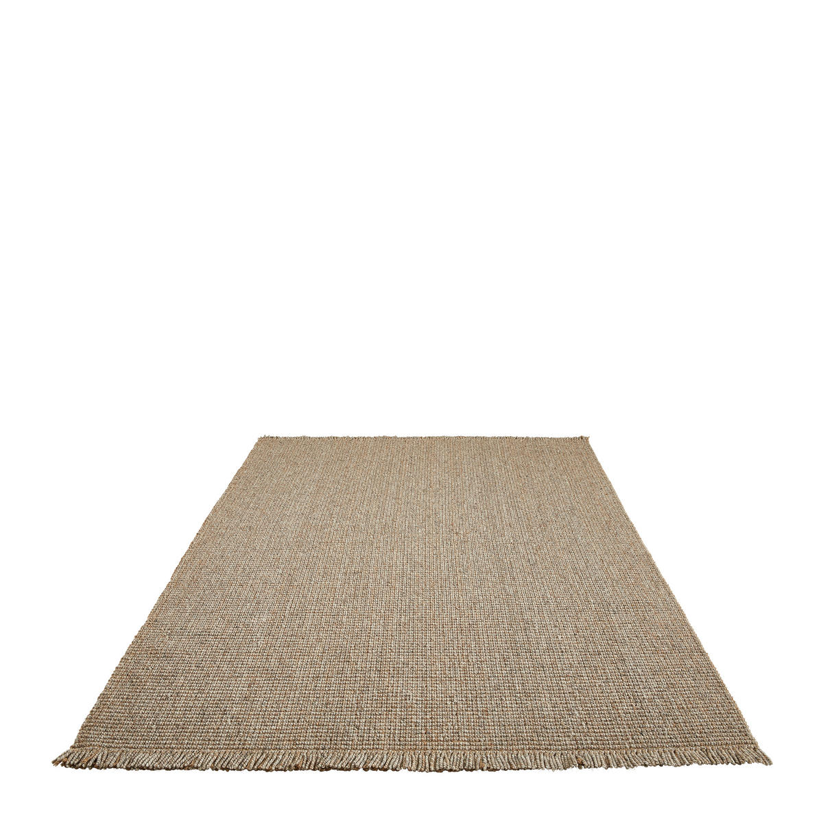 HANDWEBTEPPICH 130/190 cm Naturfarben, Beige  - Beige/Naturfarben, Design, Textil (130/190cm) - Linea Natura