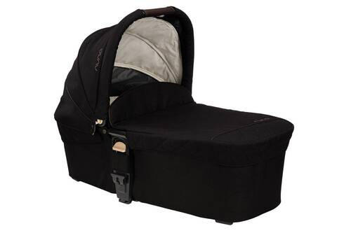 LIEGEWANNE MIXX  - Schwarz Hochglanz/Schwarz, Basics, Textil (43/63/90,5cm) - Nuna