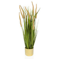 UMELÁ RASTLINA pampová tráva  - zlatá/zelená, Modern, plast (20/78/20cm) - MID.YOU