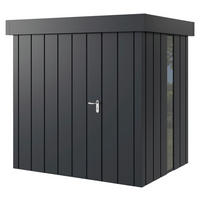 GERÄTEHAUS 229/220/181 cm  - Anthrazit, Basics, Metall (229/220/181cm)