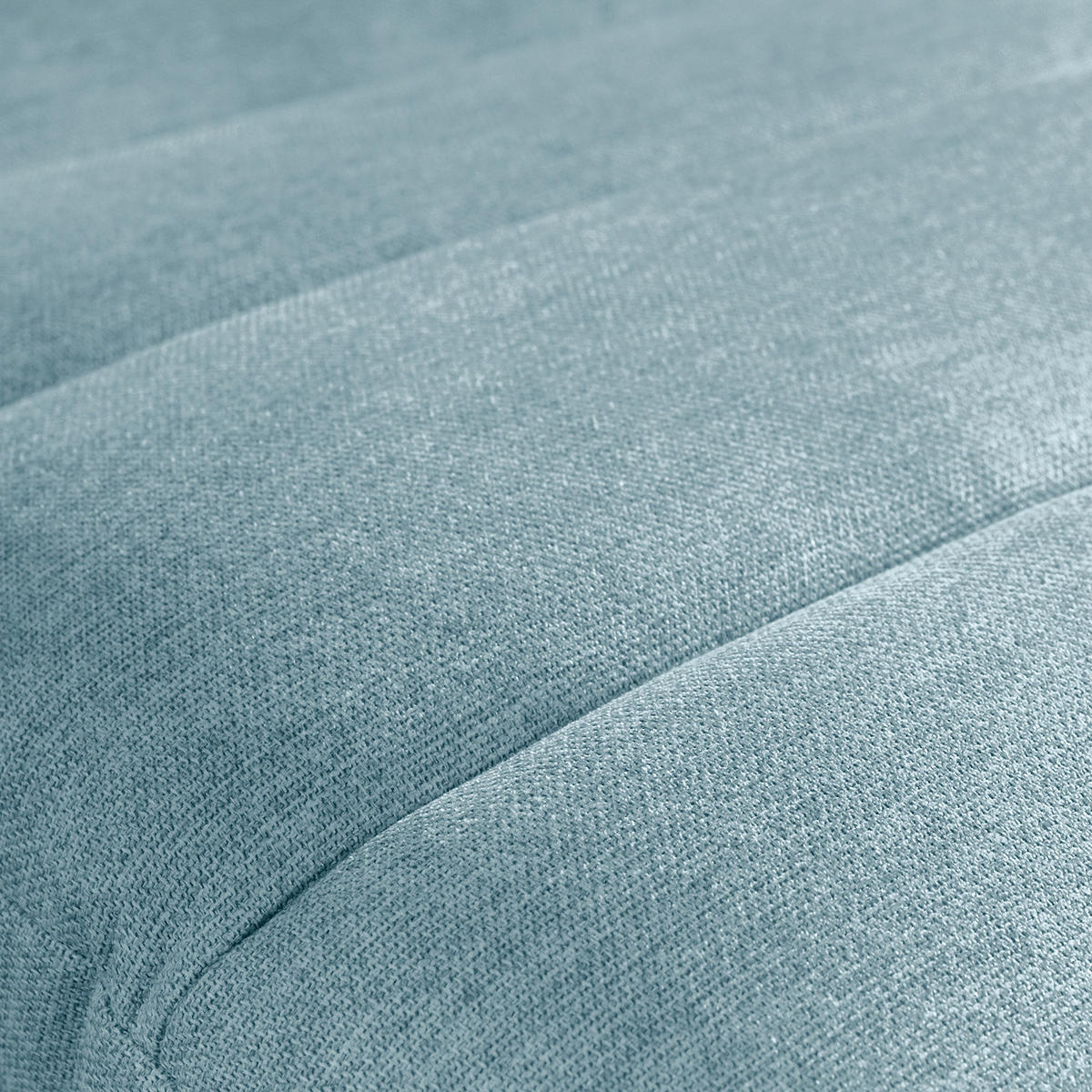 RELAXLIEGE SWING Webstoff Blau  - Blau/Silberfarben, Design, Textil/Metall (65/65/171cm) - Livetastic