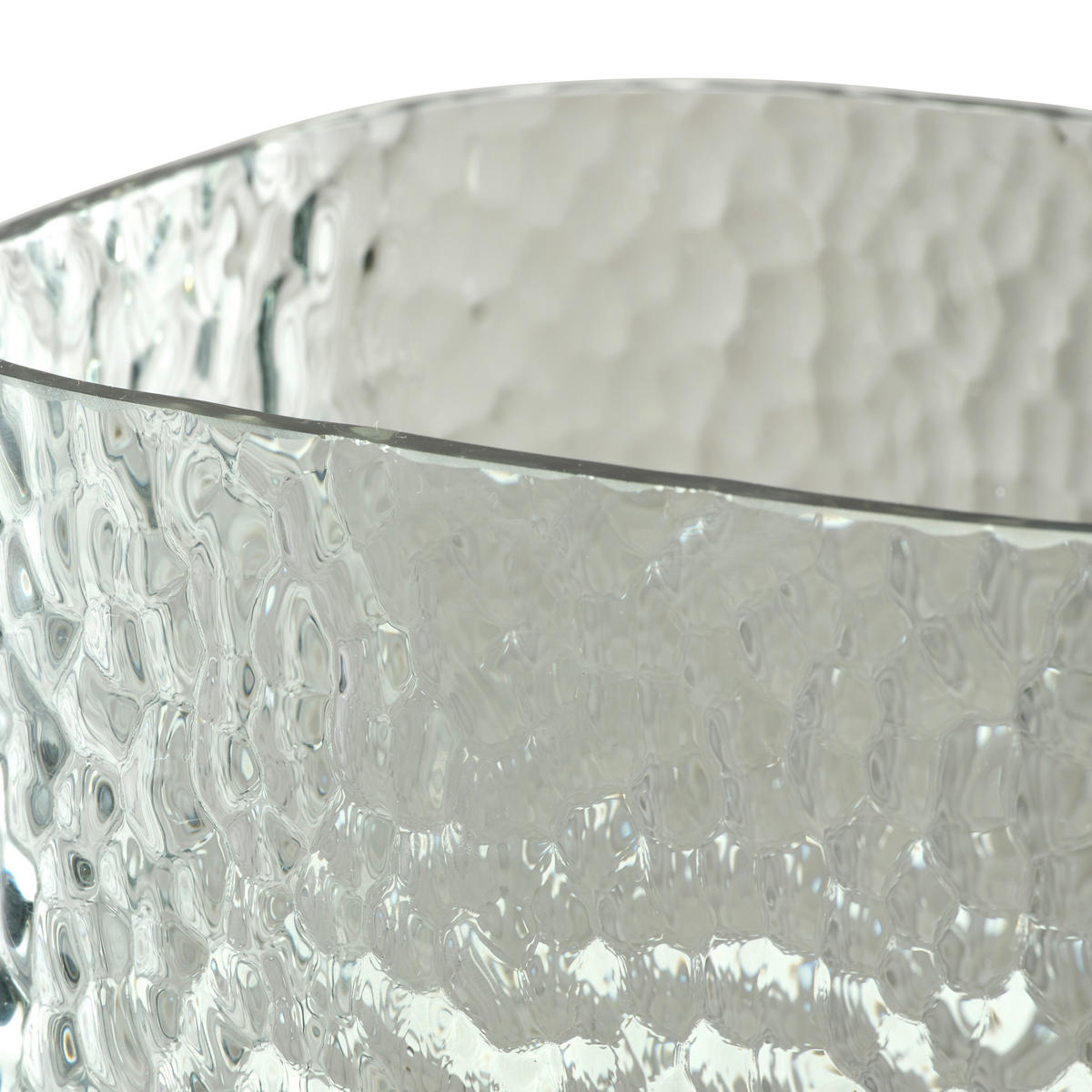 VAZA   15/29/15 cm   staklo  - siva, Osnovno, staklo (15/29/15cm) - Leonardo