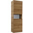 HOCHSCHRANK - Eichefarben, Design, Glas/Holzwerkstoff (45/168/43cm) - Sadena HOCHSCHRANK - Eichefarben, Design, Glas/Holzwerkstoff (45/168/43cm) - Sadena