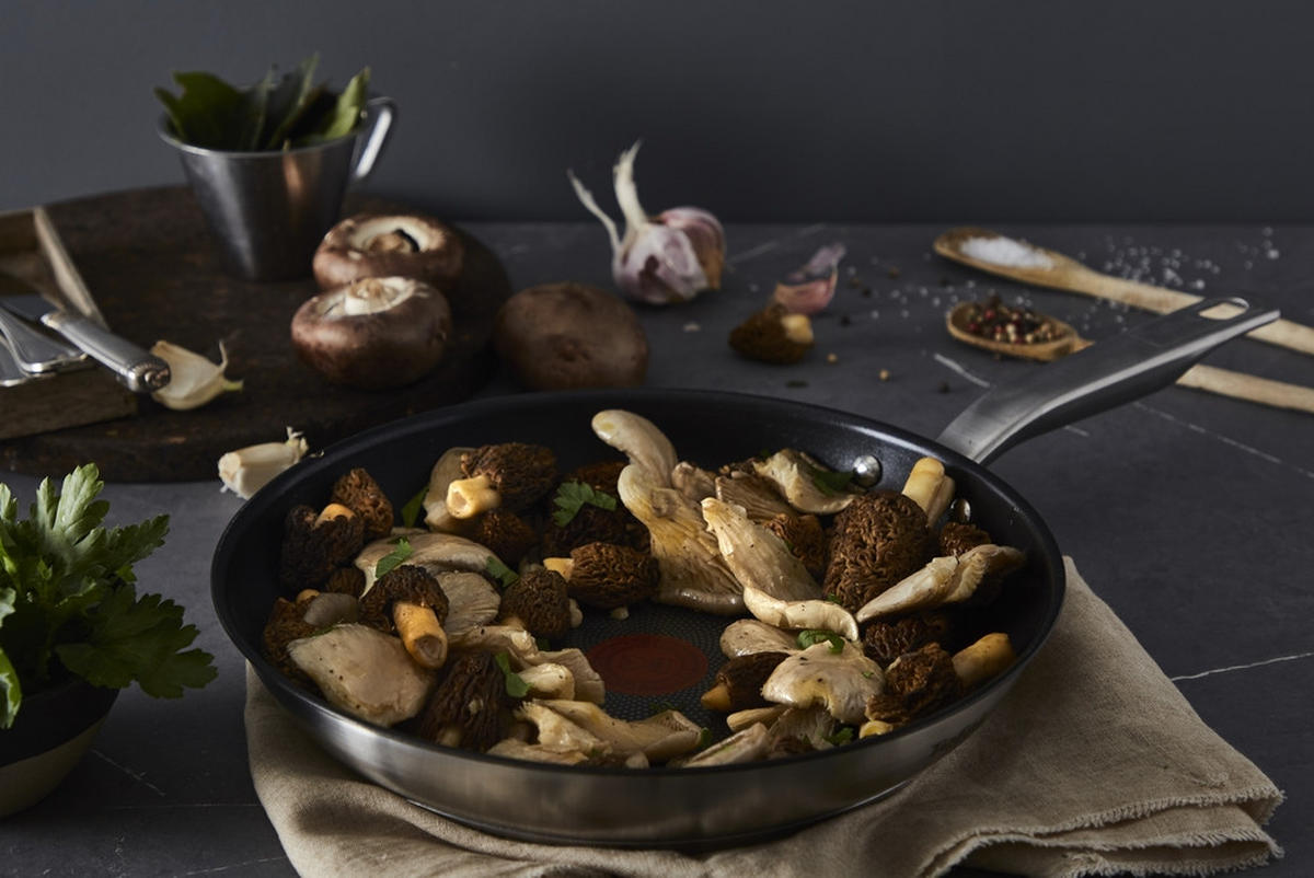 PANNA   24 cm  - aluminiumfärg/svart, Design, metall (24cm) - Tefal