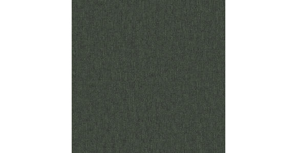 ECKSOFA Dunkelgrün Flachgewebe Bettkasten, Schlaffunktion, Rücken echt, Liegefläche im Originalstoff  - Dunkelgrün/Schwarz, KONVENTIONELL, Kunststoff/Textil (235/280cm) - Carryhome