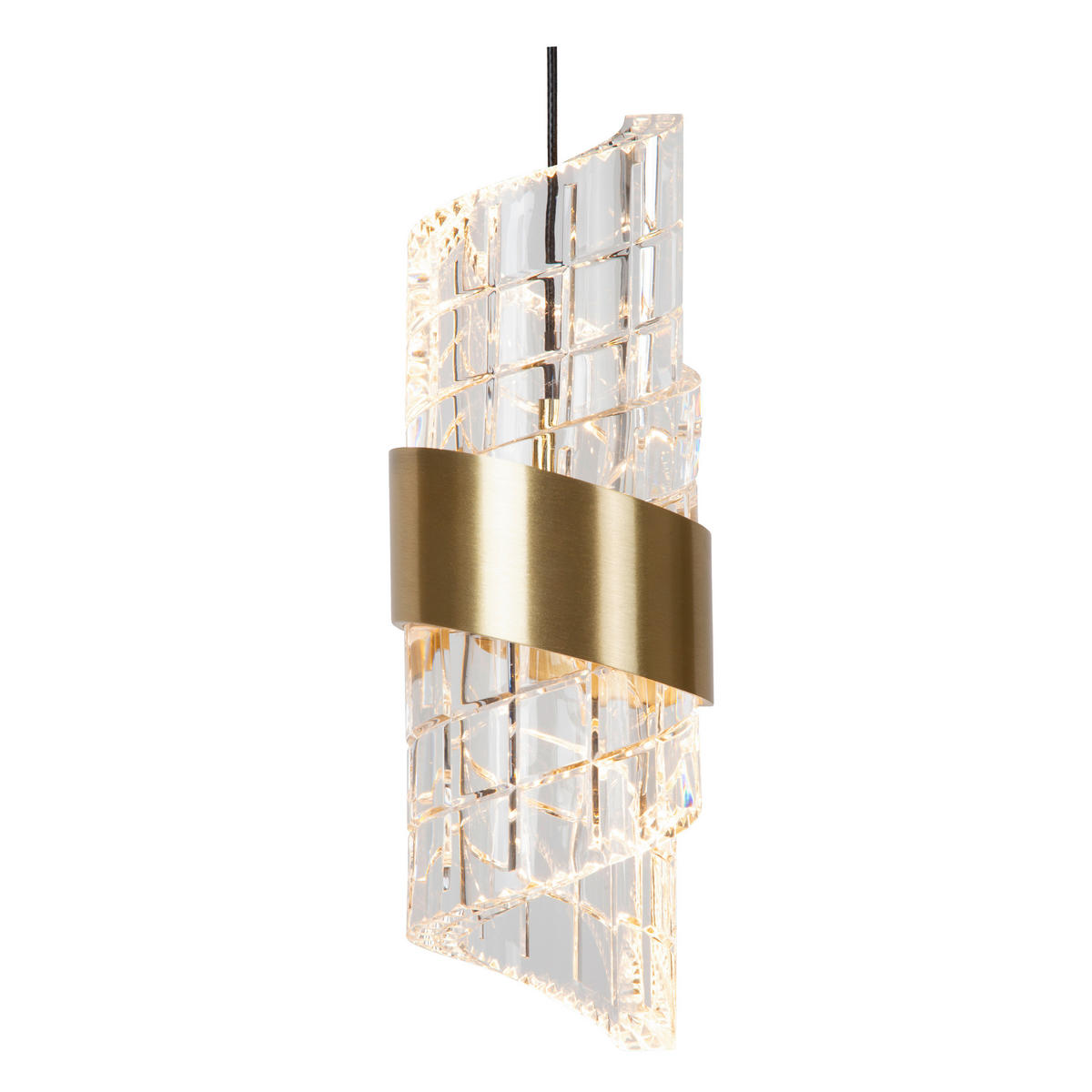 VISEČA LED-SVETILKA  Kligande 8 W/720 lm/2700 K/230 V/ - barve medenine, Design, umetna masa (30/30/150cm)