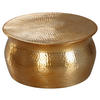 DOHÁNYZÓASZTAL fém 60/60/30,5 cm   - arany, Lifestyle, fém (60/60/30,5cm) - MID.YOU