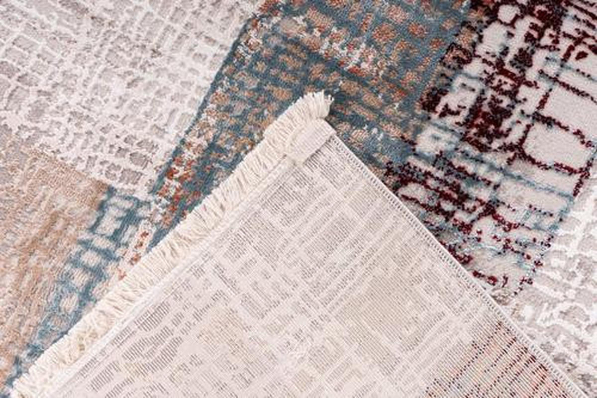 VINTAGE KOBEREC, 120/180 cm, šedá, růžová - šedá/růžová, Design, textil (120/180cm)
