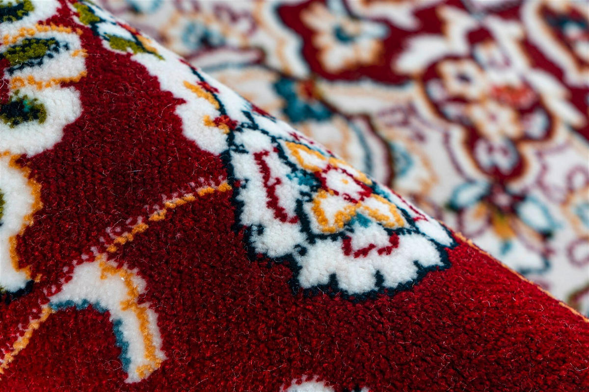 TEPPICH 160/230 cm Scotland - Edinburgh Rot Multicolor  - Multicolor, KONVENTIONELL, Textil (160/230cm)