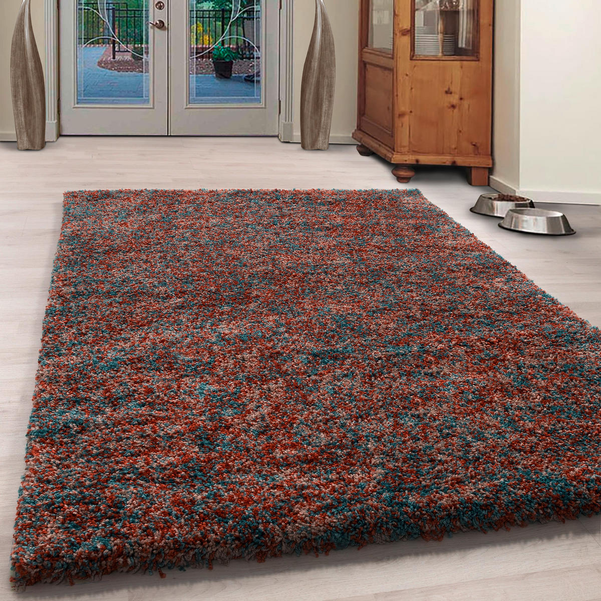HOCHFLORTEPPICH 280/370 cm Enjoy Terracotta  - Terracotta, KONVENTIONELL, Textil (280/370cm) - Novel