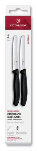 MESSERSET 2-teilig  - Schwarz, Basics, Kunststoff - Victorinox