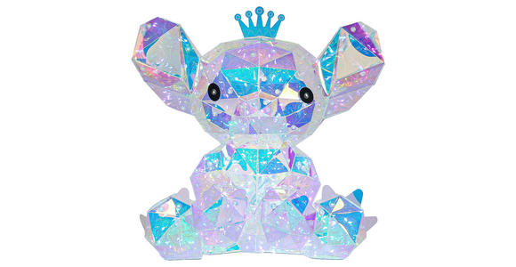 TISCHLEUCHTE - Transparent/Perlmutt, Trend, Kunststoff (21/27/30cm) - Novel