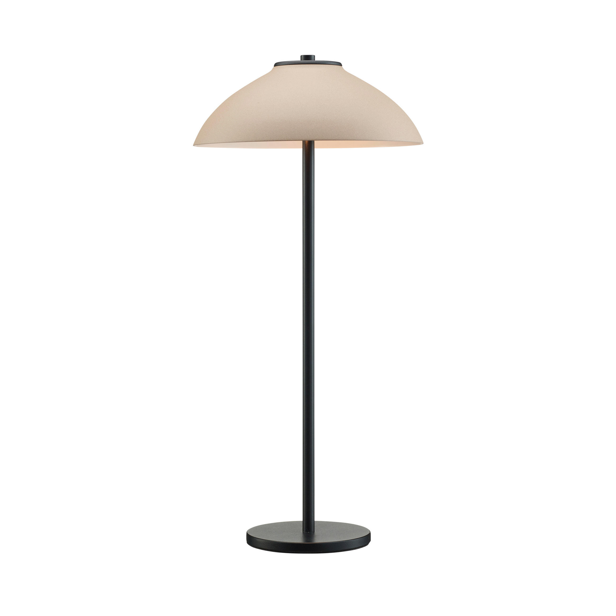 TISCHLEUCHTE Vali High 24/50 cm   - Sandfarben/Schwarz, KONVENTIONELL, Metall (24/50cm) - Belid
