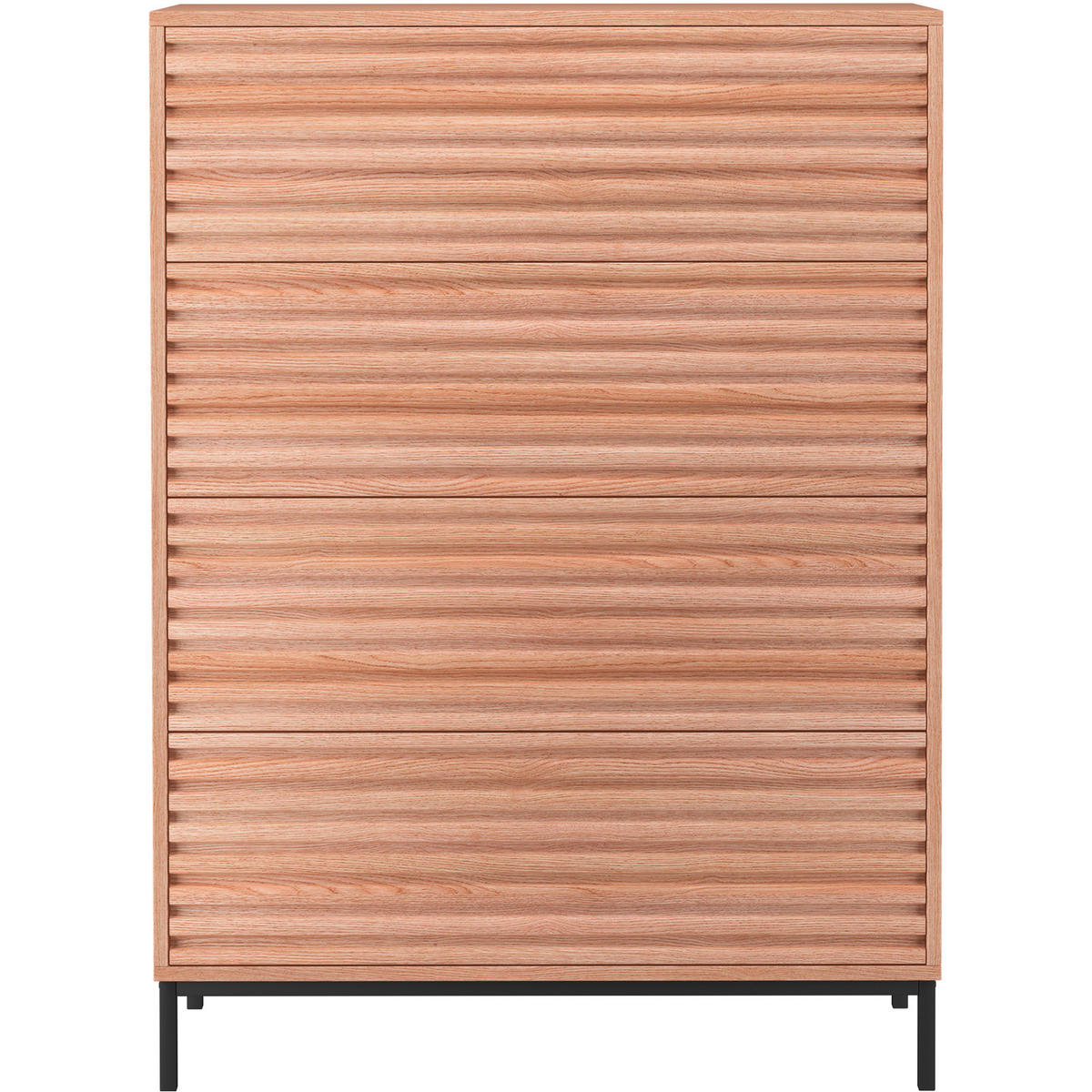 HIGHBOARD  in  - Naturfarben, Design, Holzwerkstoff/Metall (80/110/35cm) - MID.YOU