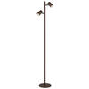 STEHLEUCHTE - Bronzefarben, Design, Metall (27/22/158cm) - Globo