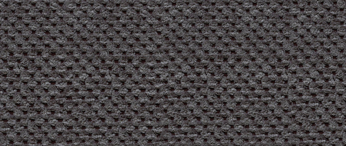HÖRNSOFFA i struktur, plysch antracit  - svart/antracit, Design, metall/textil (287/197cm) - Livetastic