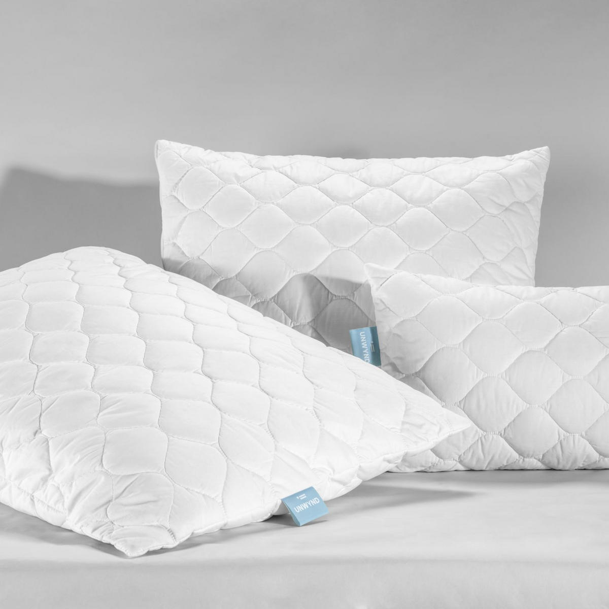 KOPFKISSEN   80/80 cm       - Weiß, Basics, Naturmaterialien/Textil (80/80cm) - UNWYND