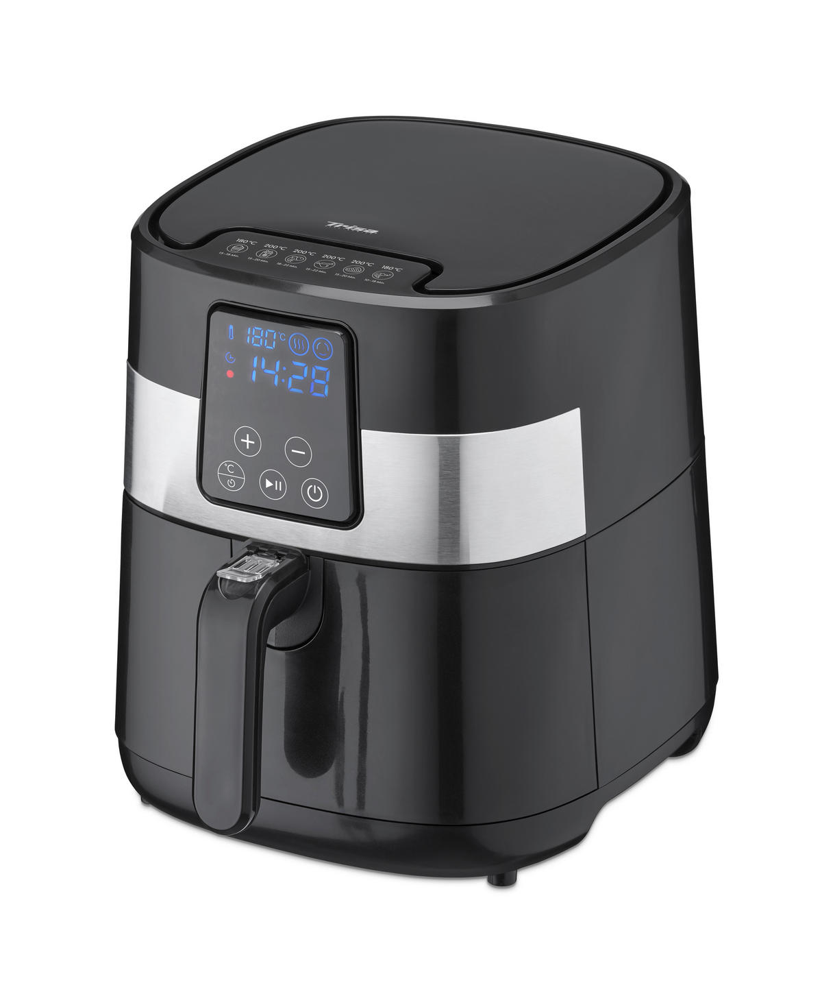 HEIßLUFTFRITTEUSE 3 l  - Schwarz, Basics, Kunststoff (38/32/28cm) - Trisa Electronics