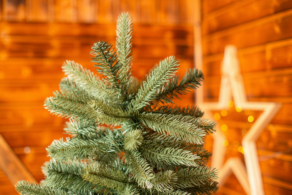 WEIHNACHTSBAUM 180 cm  - Grün, Basics, Kunststoff/Metall (180cm)