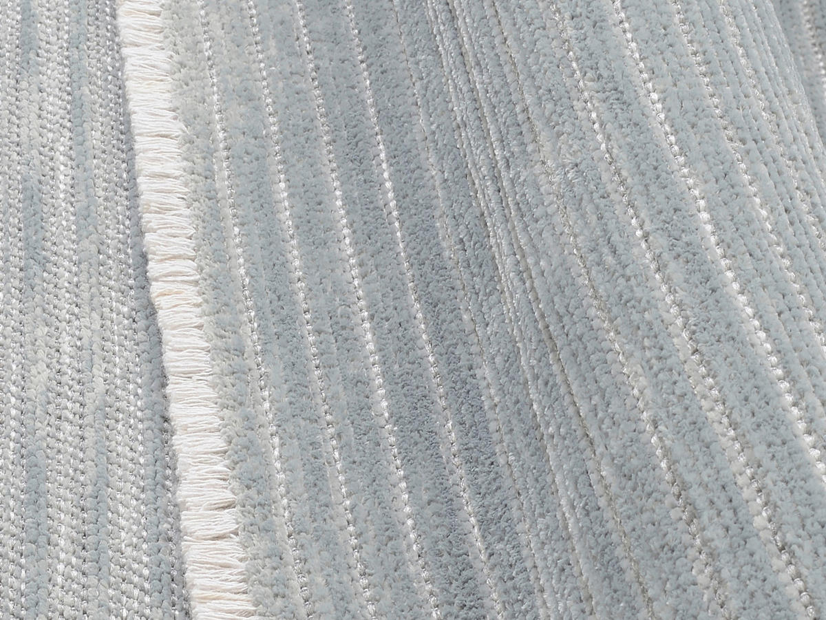 FLACHWEBETEPPICH 65/130 cm Grau  - Grau, Design, Textil (65/130cm) - Novel