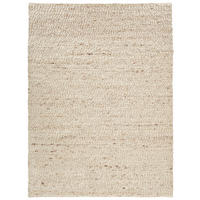 HANDWEBTEPPICH 130/190 cm Weiß  - Weiß, Basics, Textil (130/190cm) - Linea Natura