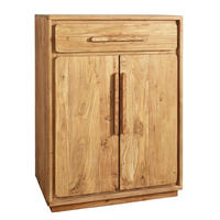 SCHUHSCHRANK Akazie vollmassiv Akaziefarben  - Akaziefarben, LIFESTYLE, Holz (85/110/43cm) - Landscape