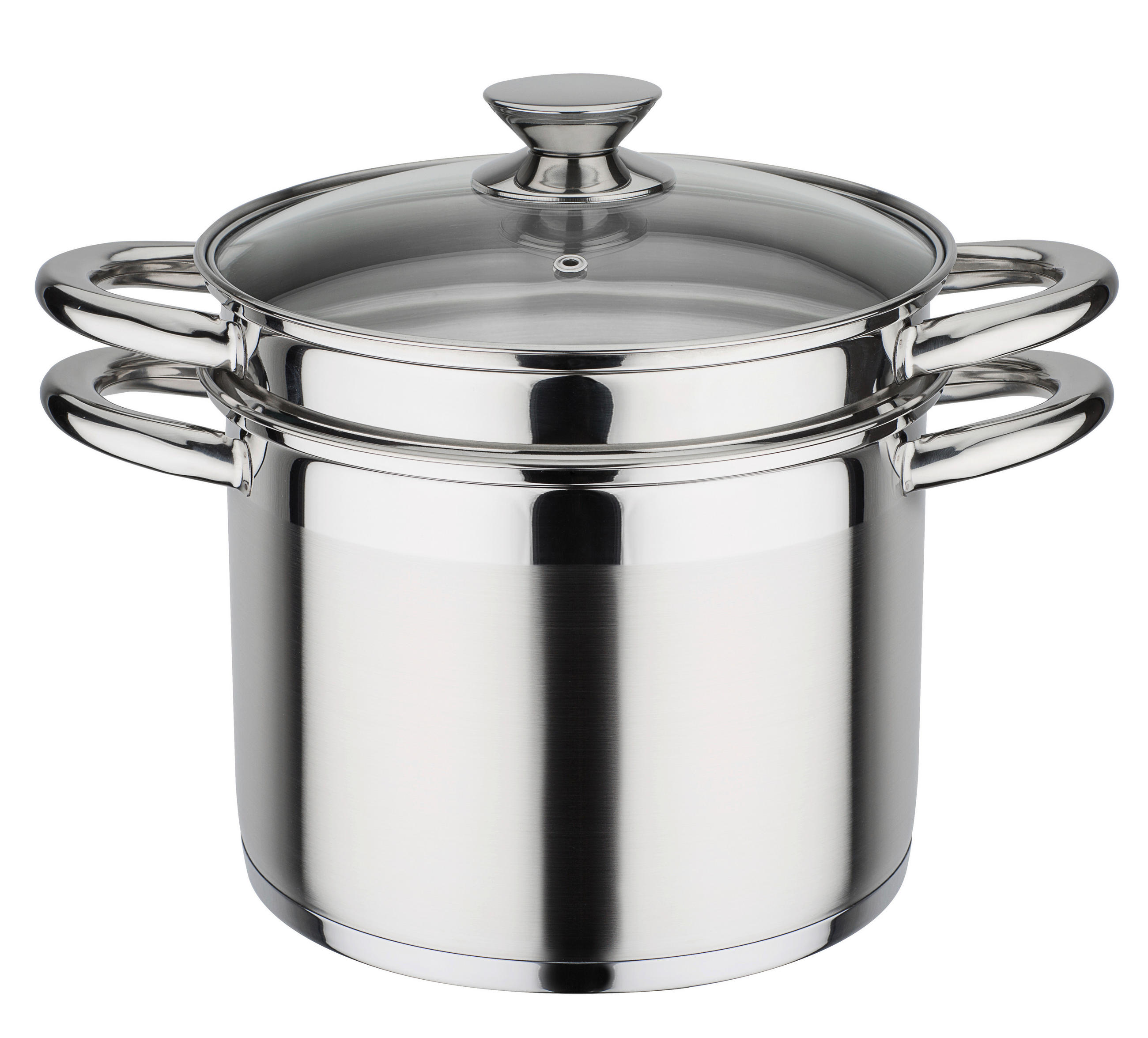 PASTATOPF TREVISO 6 L  - Edelstahlfarben, Basics, Metall (22cm) - GSW