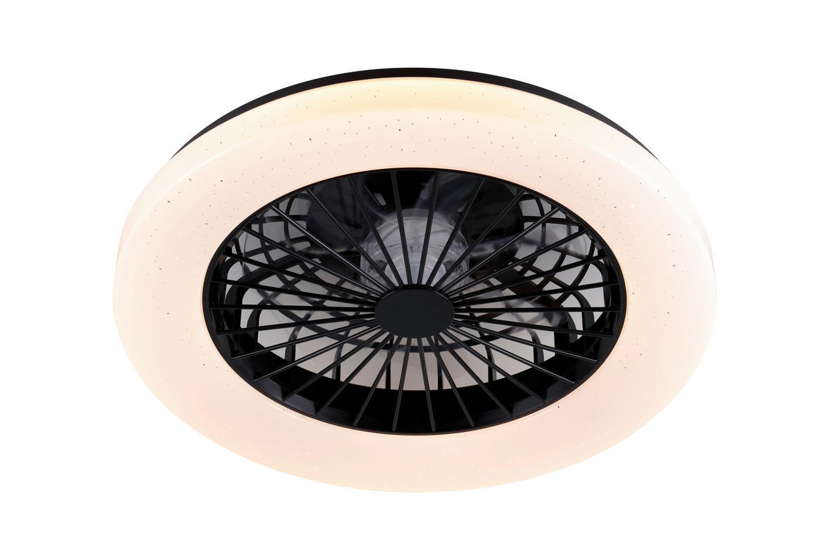 PLAFONSKI VENTILATOR   - providno/bela, Trendi, plastika (48,5/14cm) - Mican