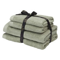 FROTTIERSET Rio Salbeigrün 4-teilig  - Salbeigrün, Basics, Textil - Aquanova