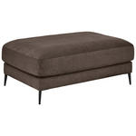 HOCKER Feincord Taupe  - Taupe/Schwarz, Design, Textil/Metall (120/43/90cm) - Dieter Knoll