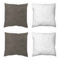 ZIERKISSEN  40/40 cm   - Grau, Basics, Textil (40/40cm)