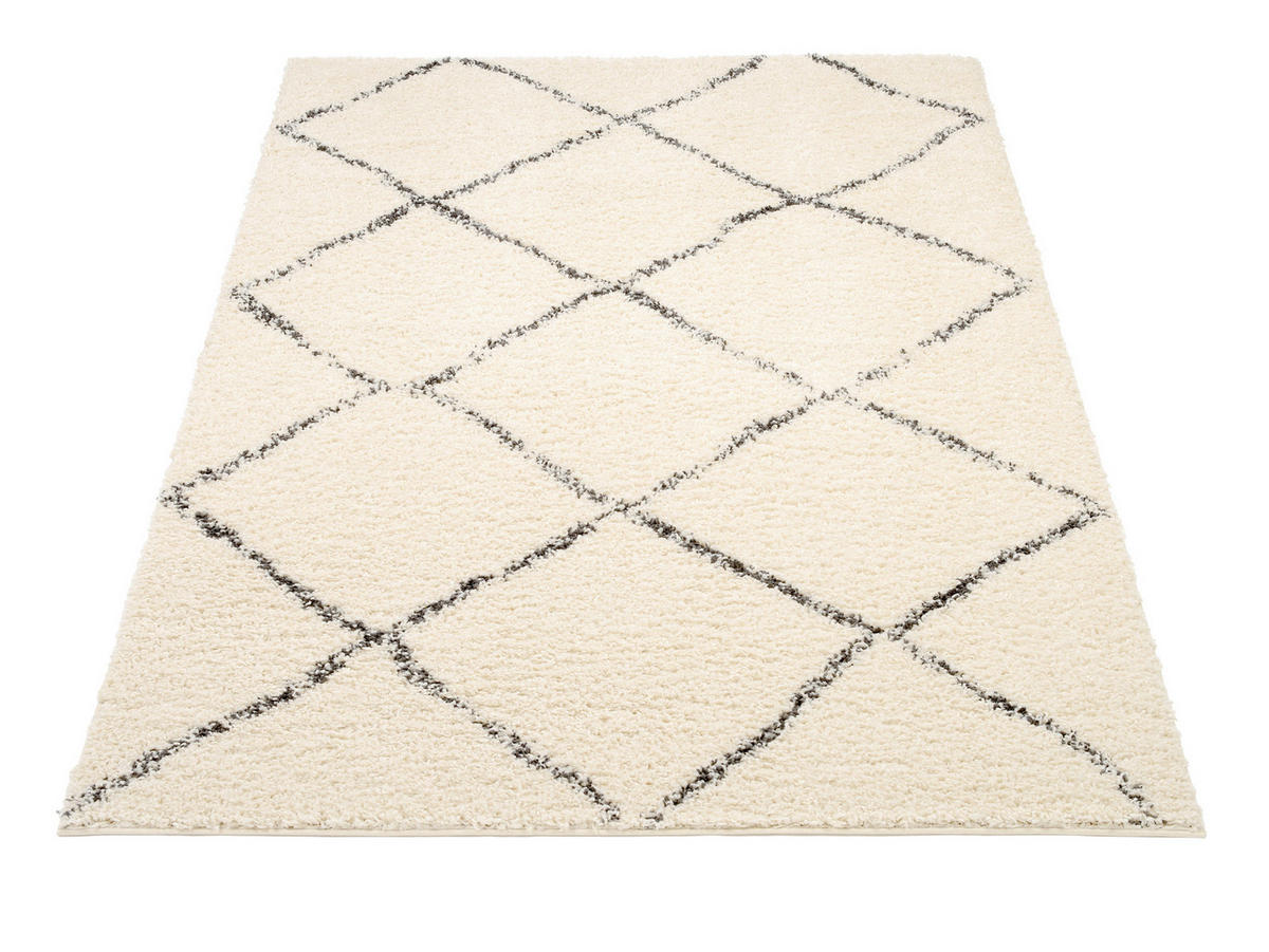 HOCHFLORTEPPICH 80/150 cm Gelb  - Gelb, Design, Textil (80/150cm) - Novel
