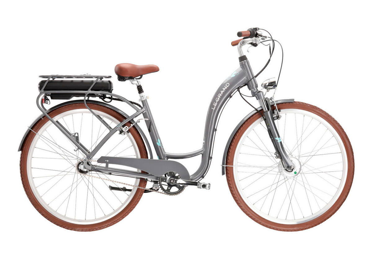 ELEKTROFAHRRAD 28 Zoll  - Grau, KONVENTIONELL, Metall (170/60/110cm)